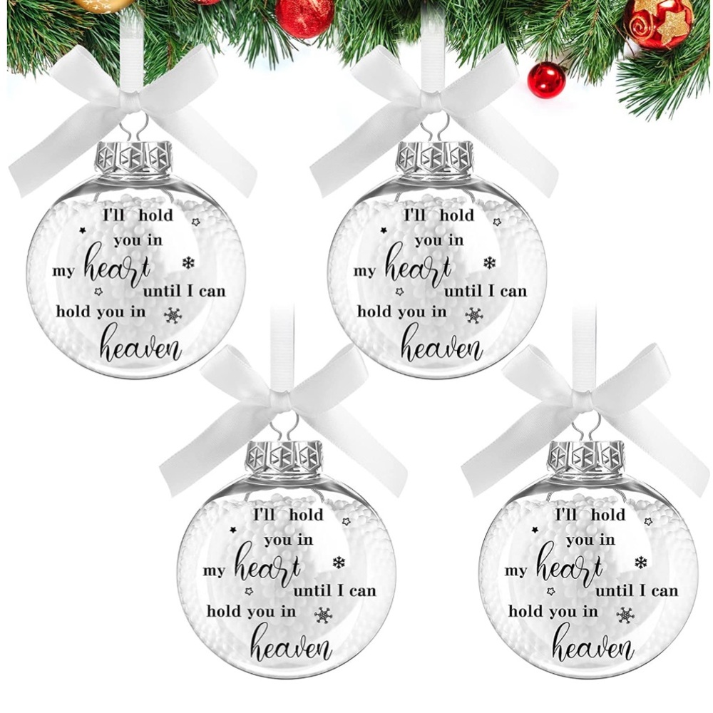Gejoy 4 Pieces Christmas Memorial Present